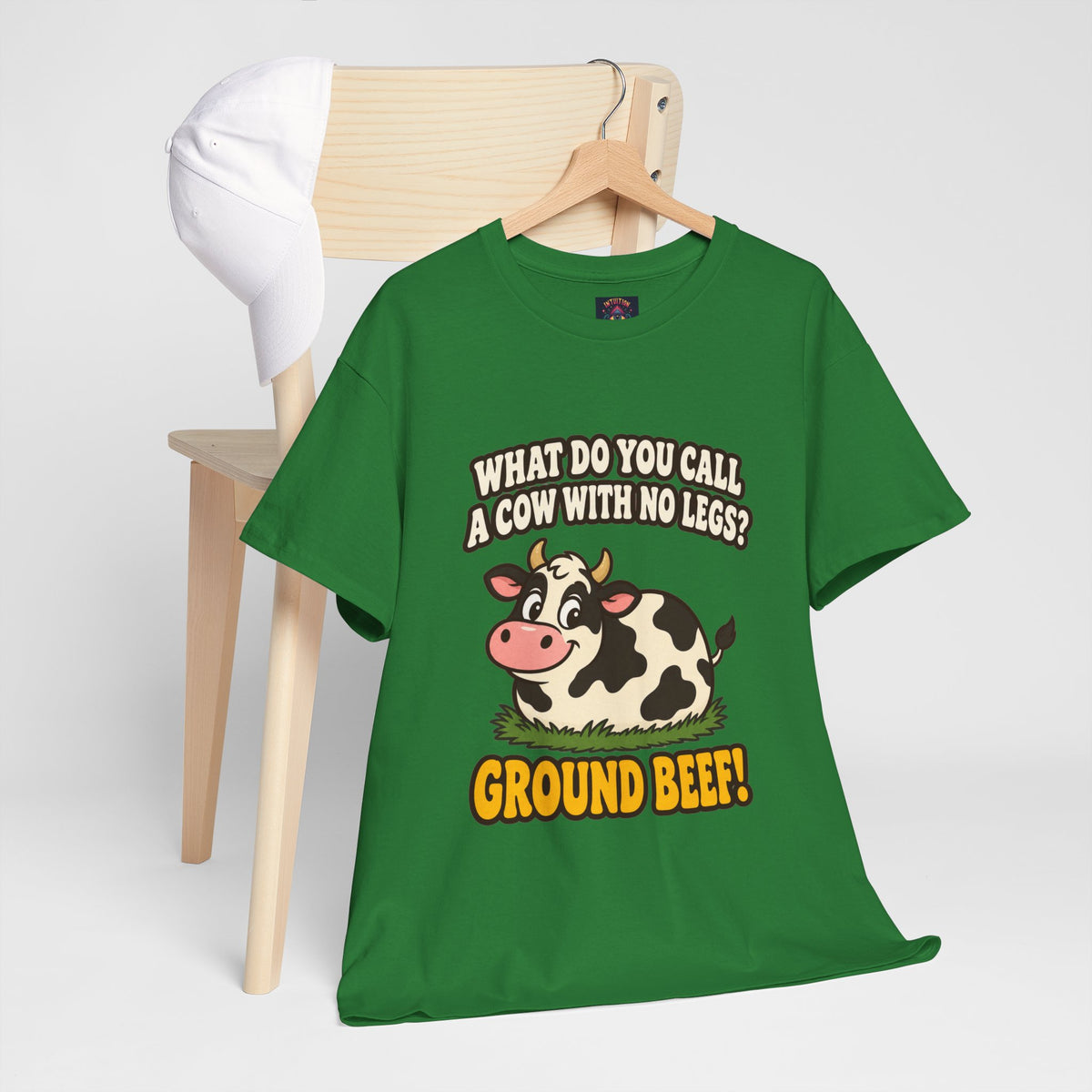 Ground Beef Cow Pun T-Shirt | Dad Joke Humor