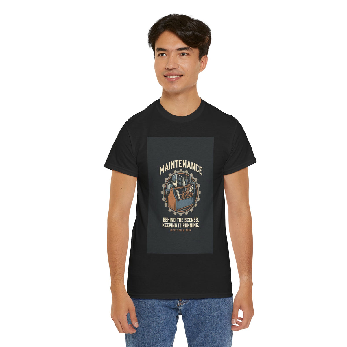 Keeping It Running Maintenance Worker T-Shirt