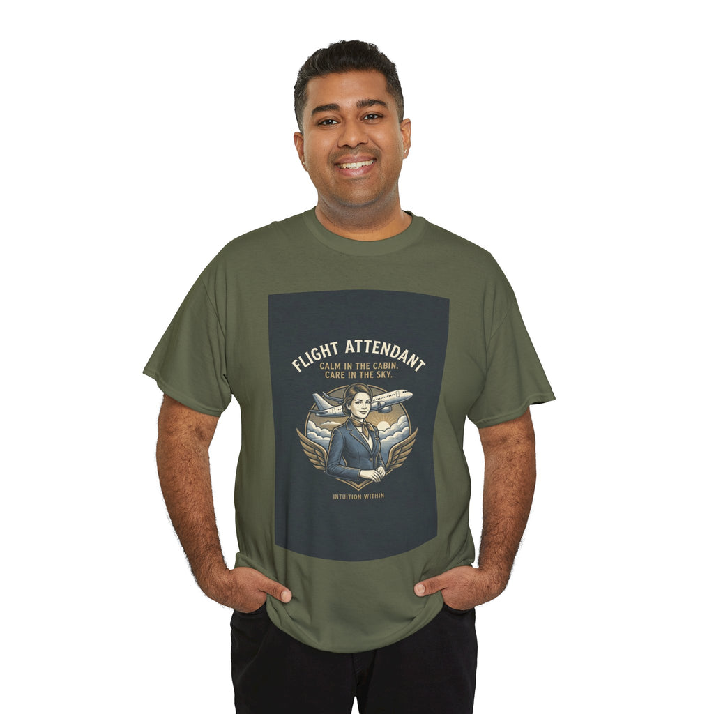 Flight Attendant T-Shirt | Calm in the Cabin