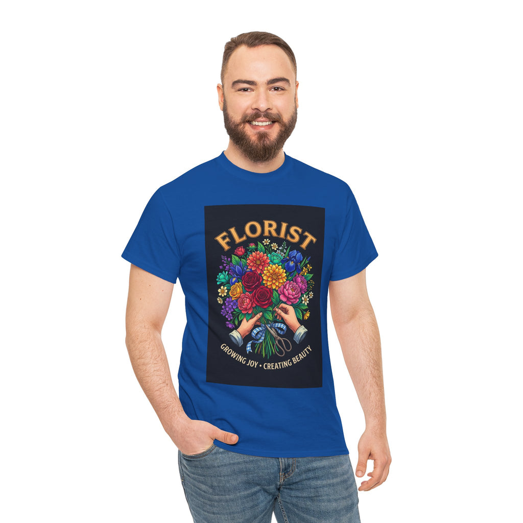 Growing Joy, Creating Beauty Florist T-Shirt