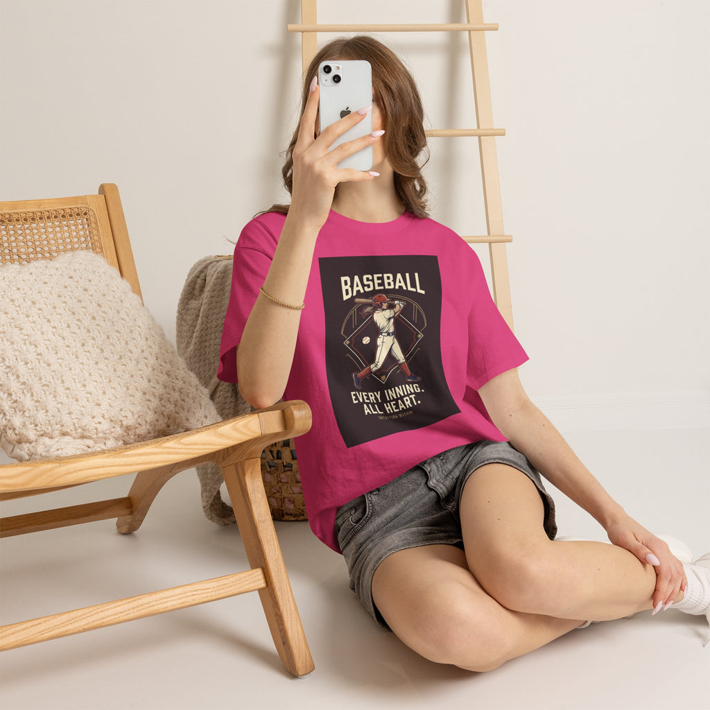 Every Inning, All Heart Baseball T-Shirt