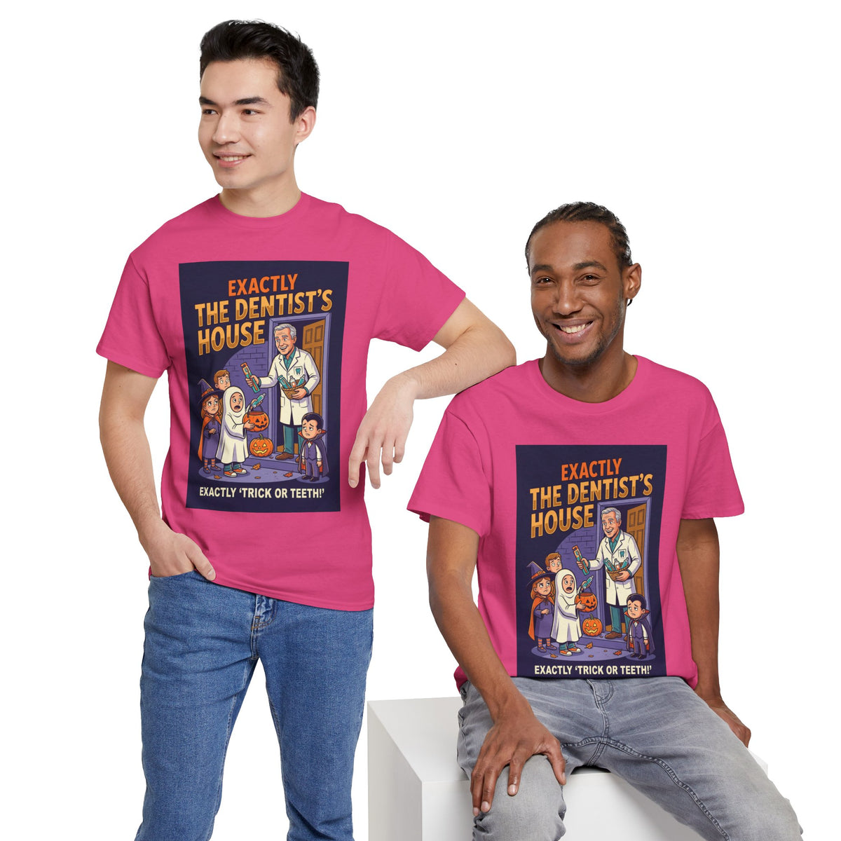 Trick or Teeth! Dentist Halloween T-Shirt | Dental Humor