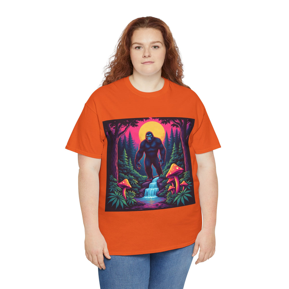 Bigfoot Enchanted Forest Graphic Tee