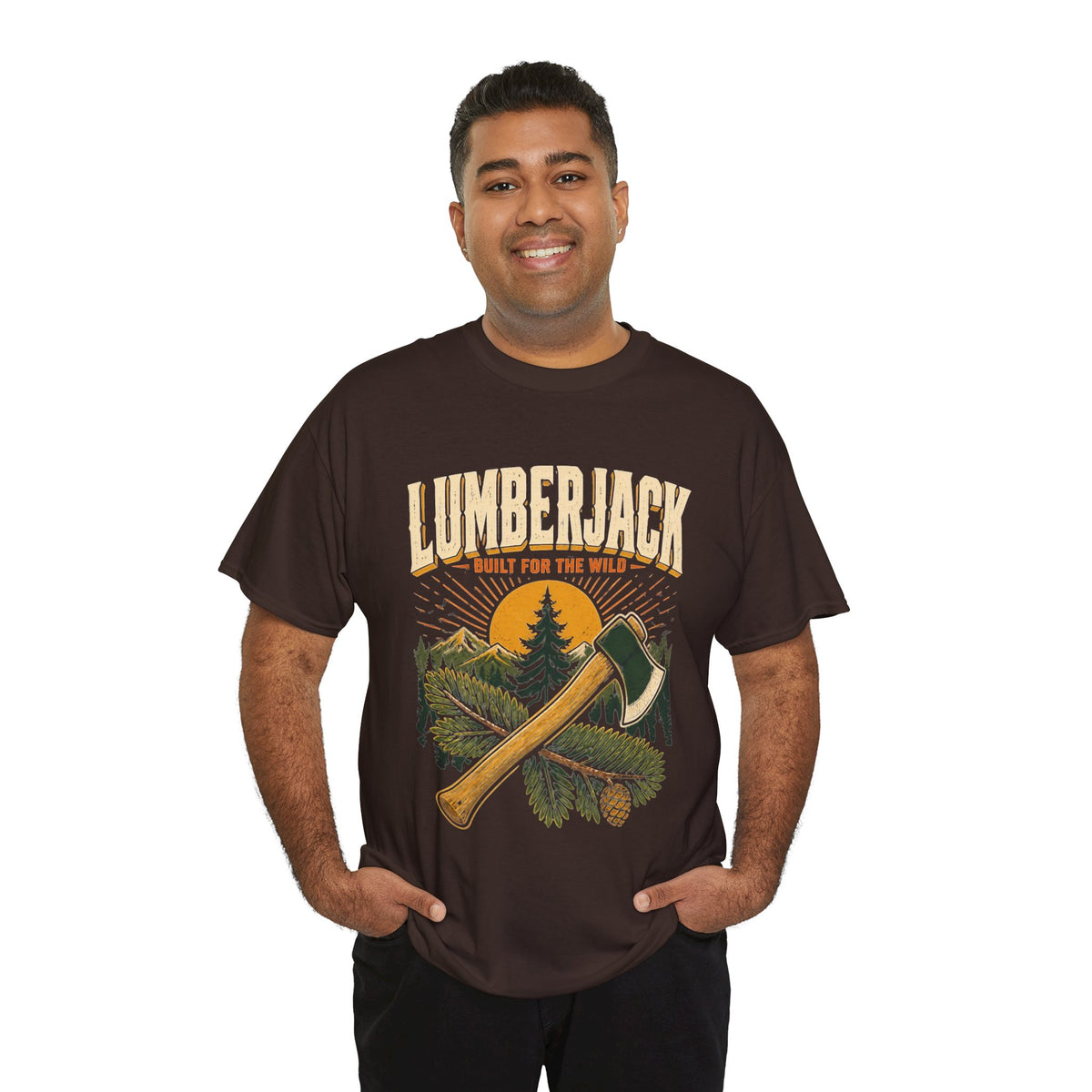 Lumberjack Built for the Wild Tribute Tee