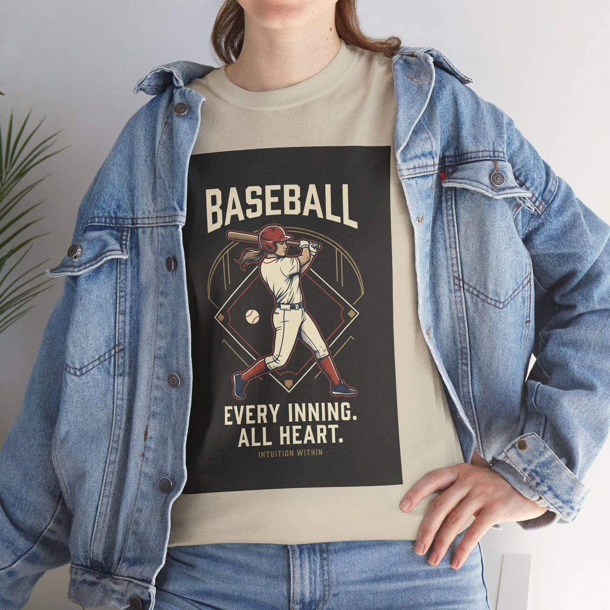 Every Inning, All Heart Baseball T-Shirt