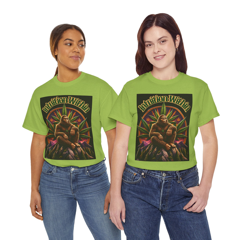 Retro Bigfoot Nature Graphic Tee