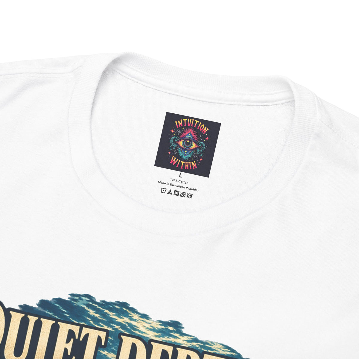 Quiet Depths, Unshakable Resolve T-Shirt | Military Diver Tribute