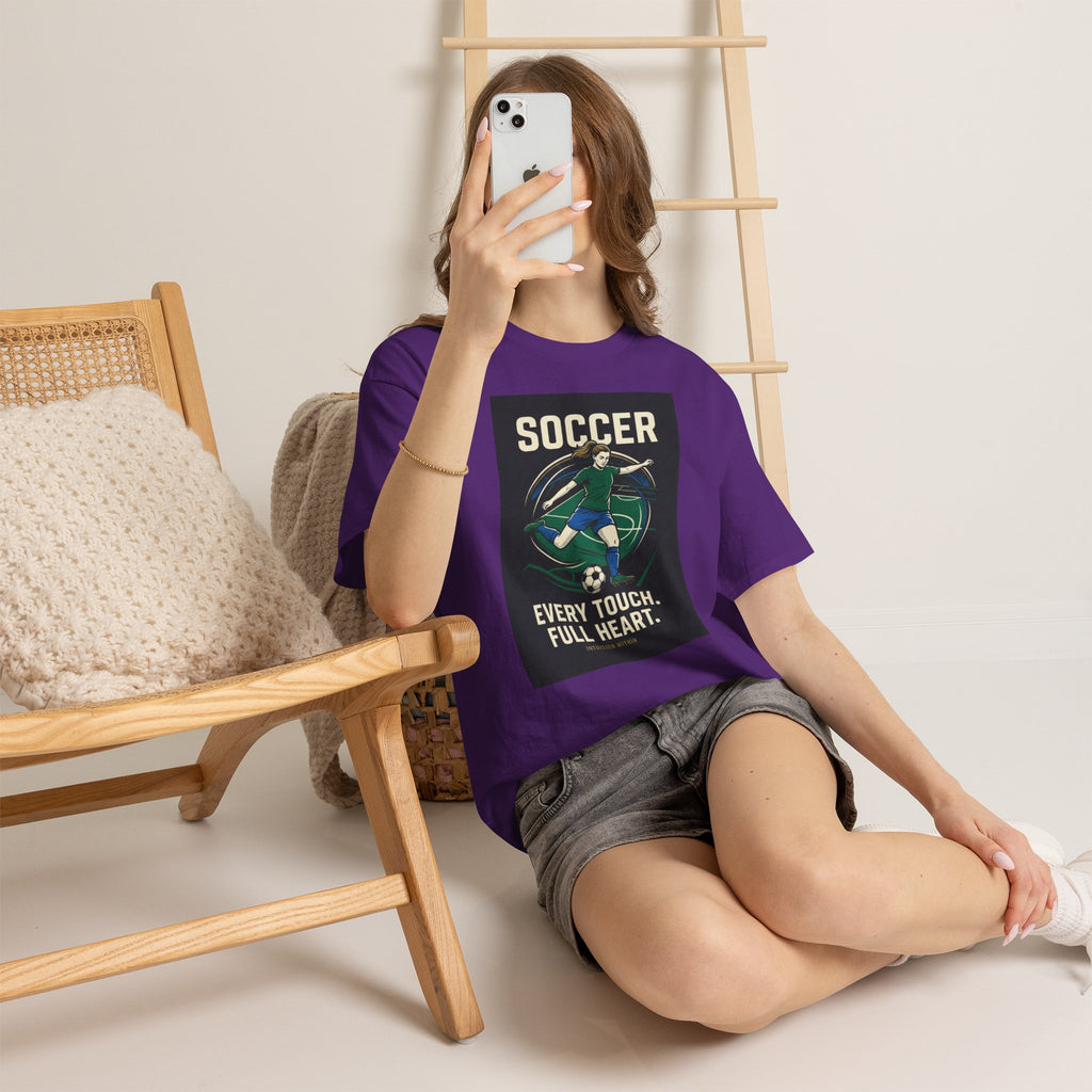 Every Touch, Full Heart Soccer T-Shirt