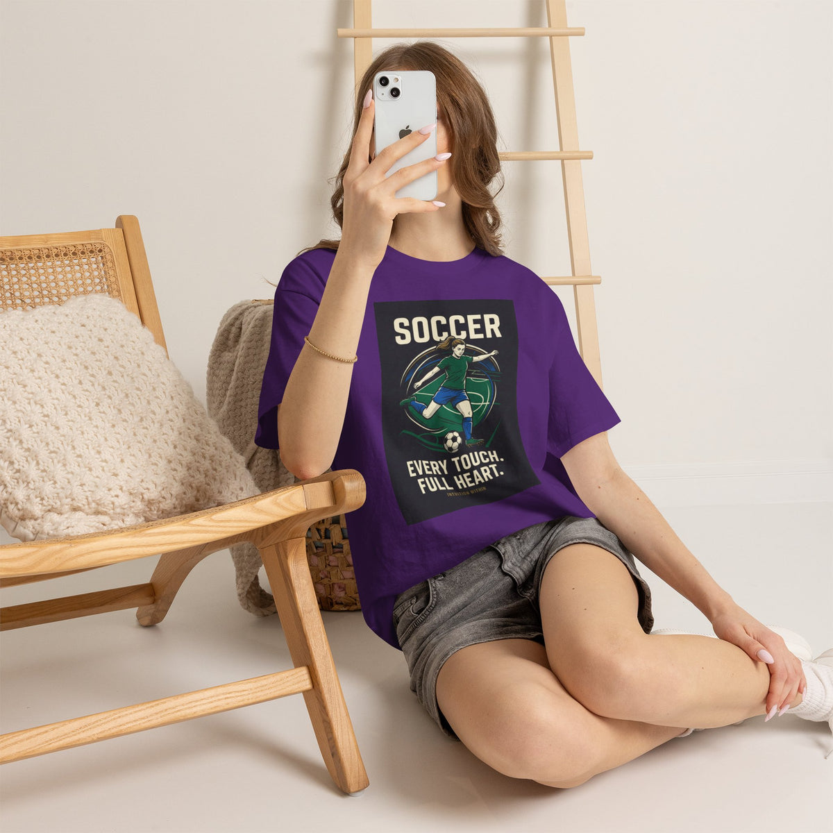 Every Touch, Full Heart Soccer T-Shirt