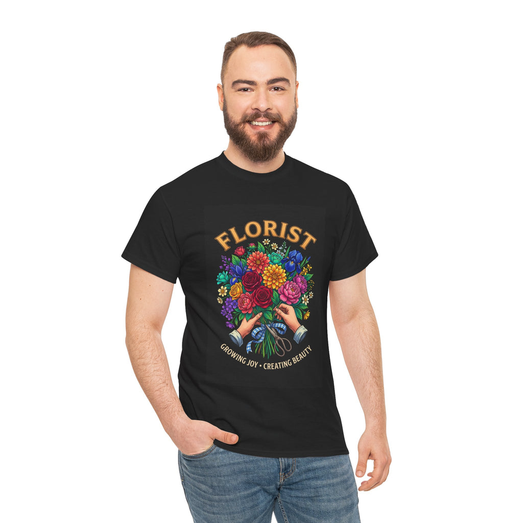 Growing Joy, Creating Beauty Florist T-Shirt