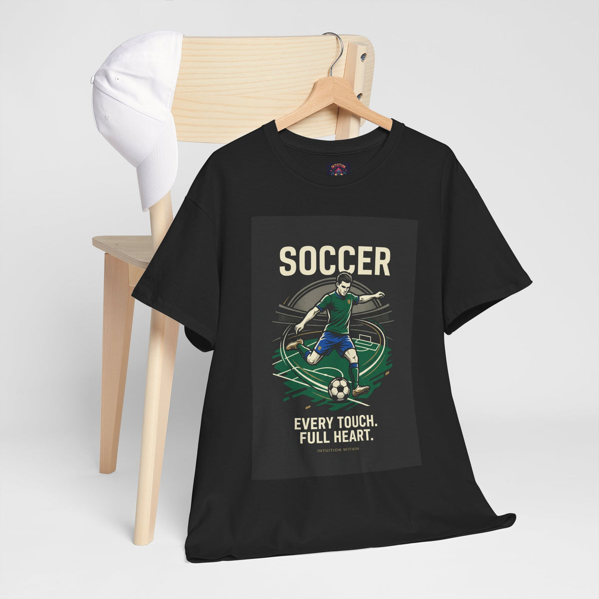 Every Touch, Full Heart Soccer T-Shirt