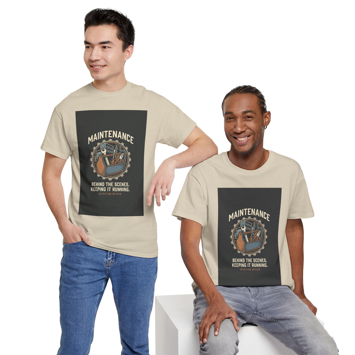 Keeping It Running Maintenance Worker T-Shirt