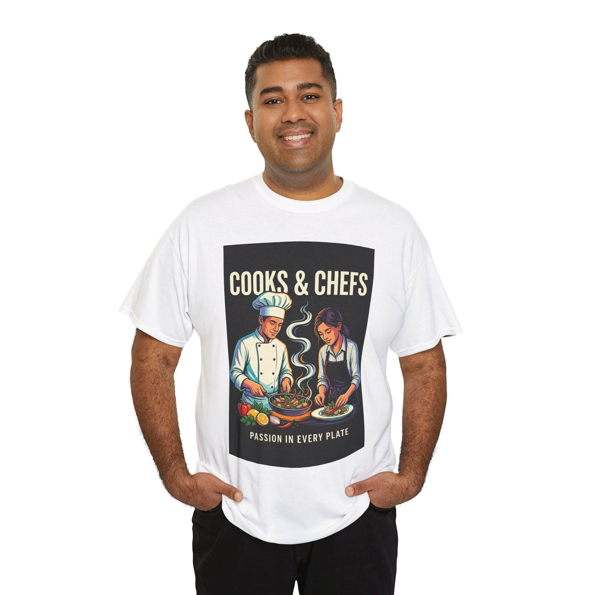Passion in Every Plate Cooks & Chefs T-Shirt