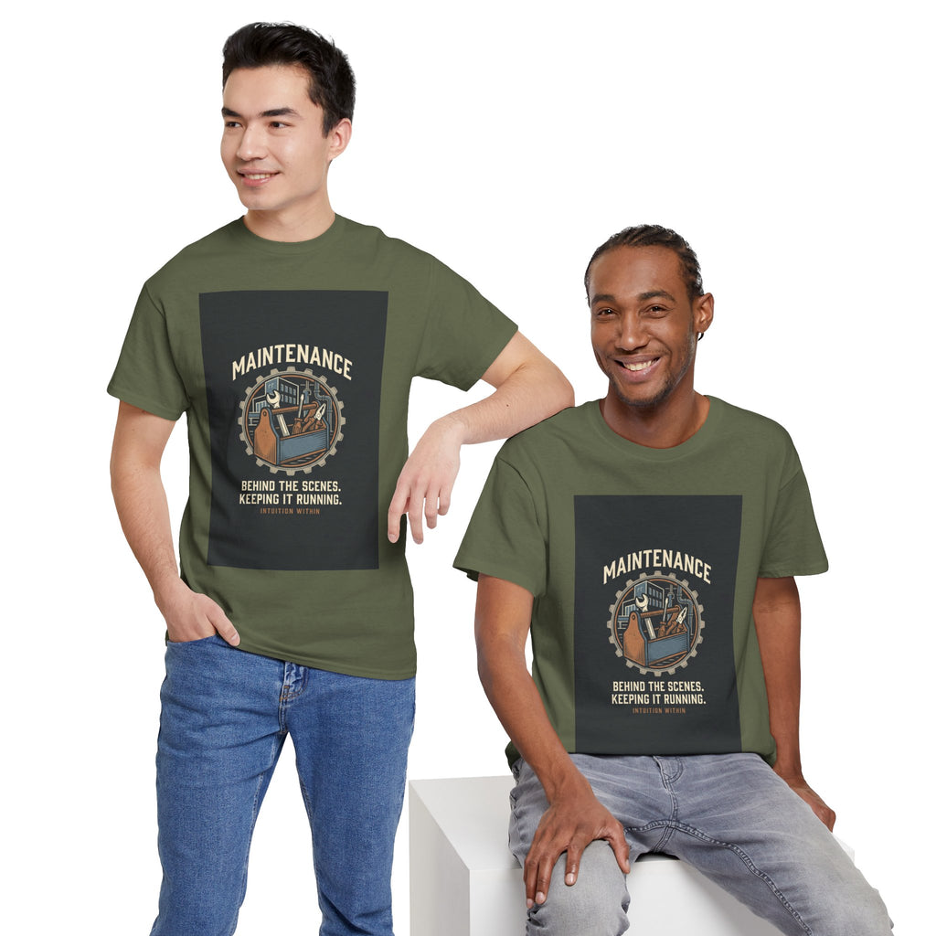 Keeping It Running Maintenance Worker T-Shirt