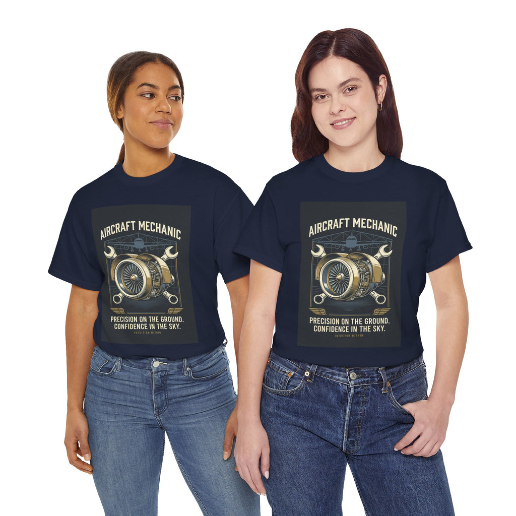 Aircraft Mechanic T-Shirt | Precision & Dedication