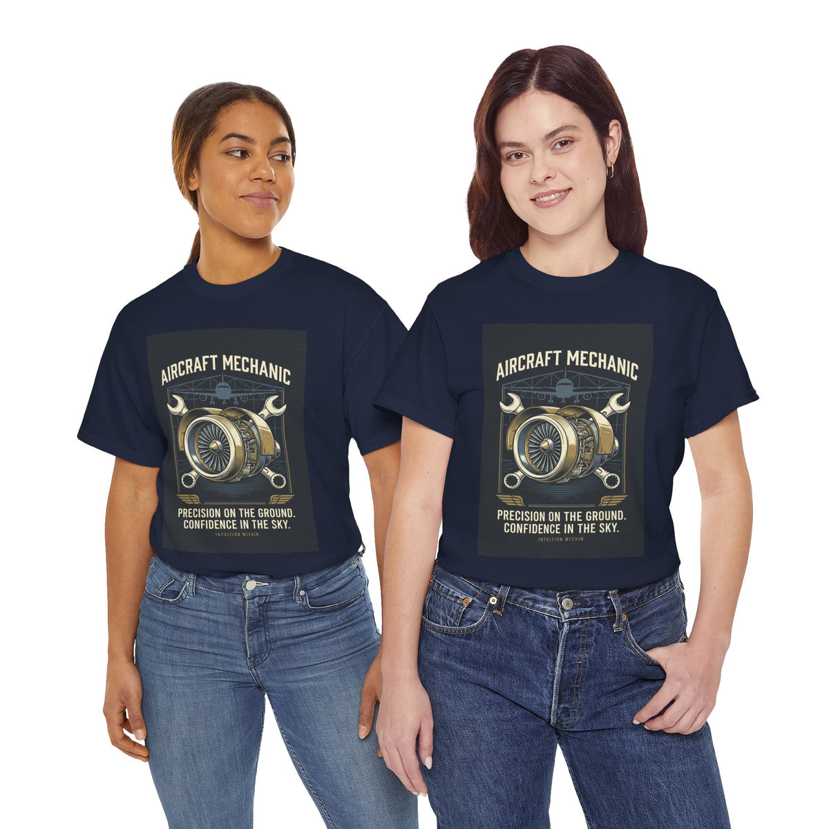 Aircraft Mechanic T-Shirt | Precision & Dedication