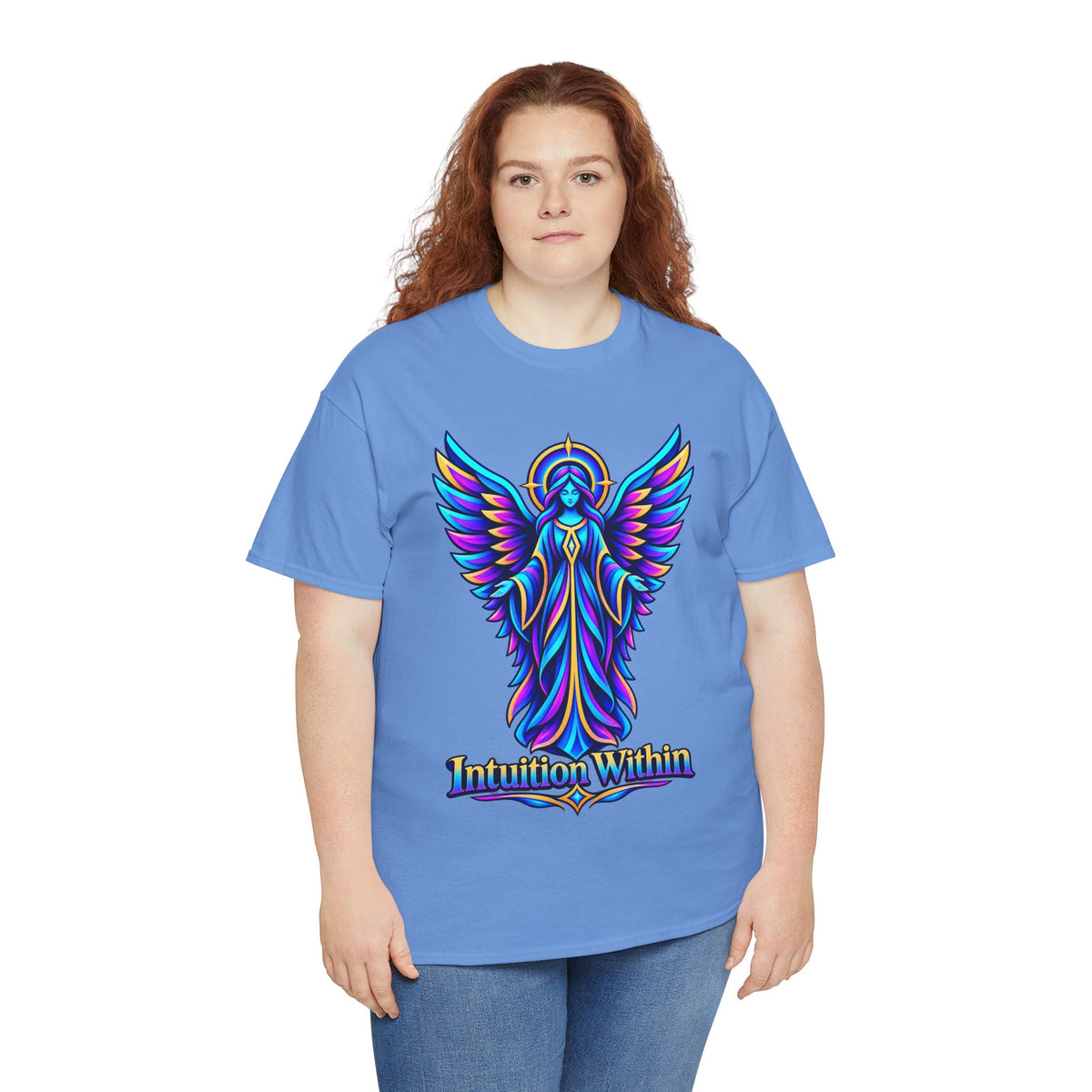 Intuition Within Angel Wings T-Shirt | Trust Your Inner Voice