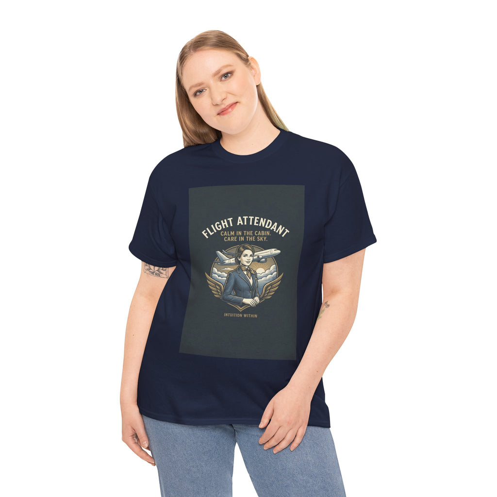 Flight Attendant T-Shirt | Calm in the Cabin