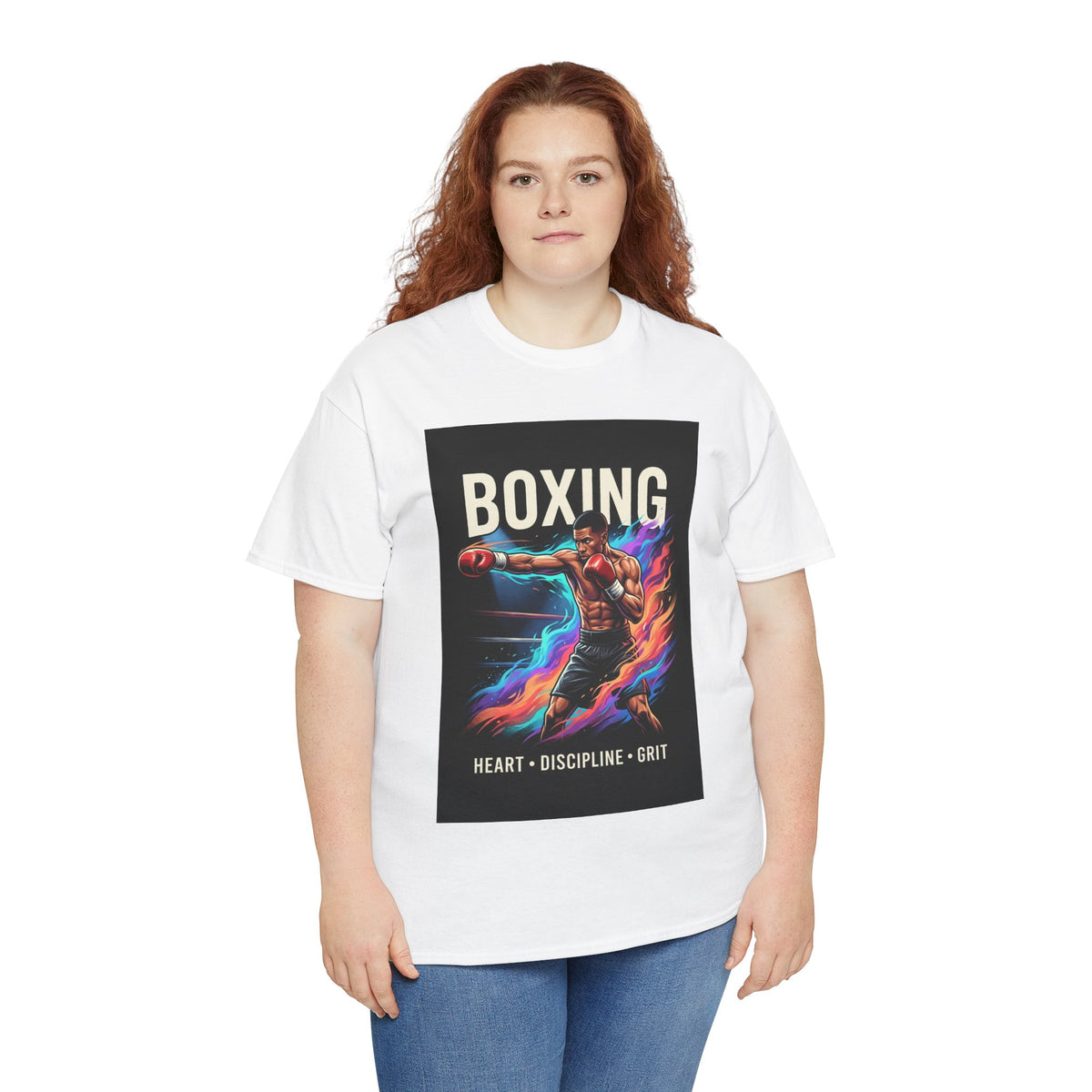 Heart, Discipline & Grit Boxing T-Shirt