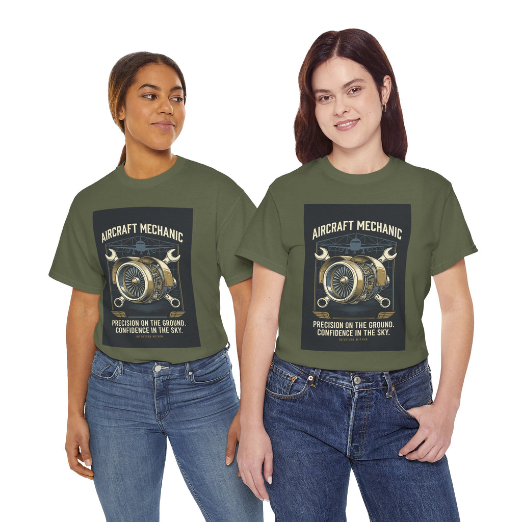 Aircraft Mechanic T-Shirt | Precision & Dedication