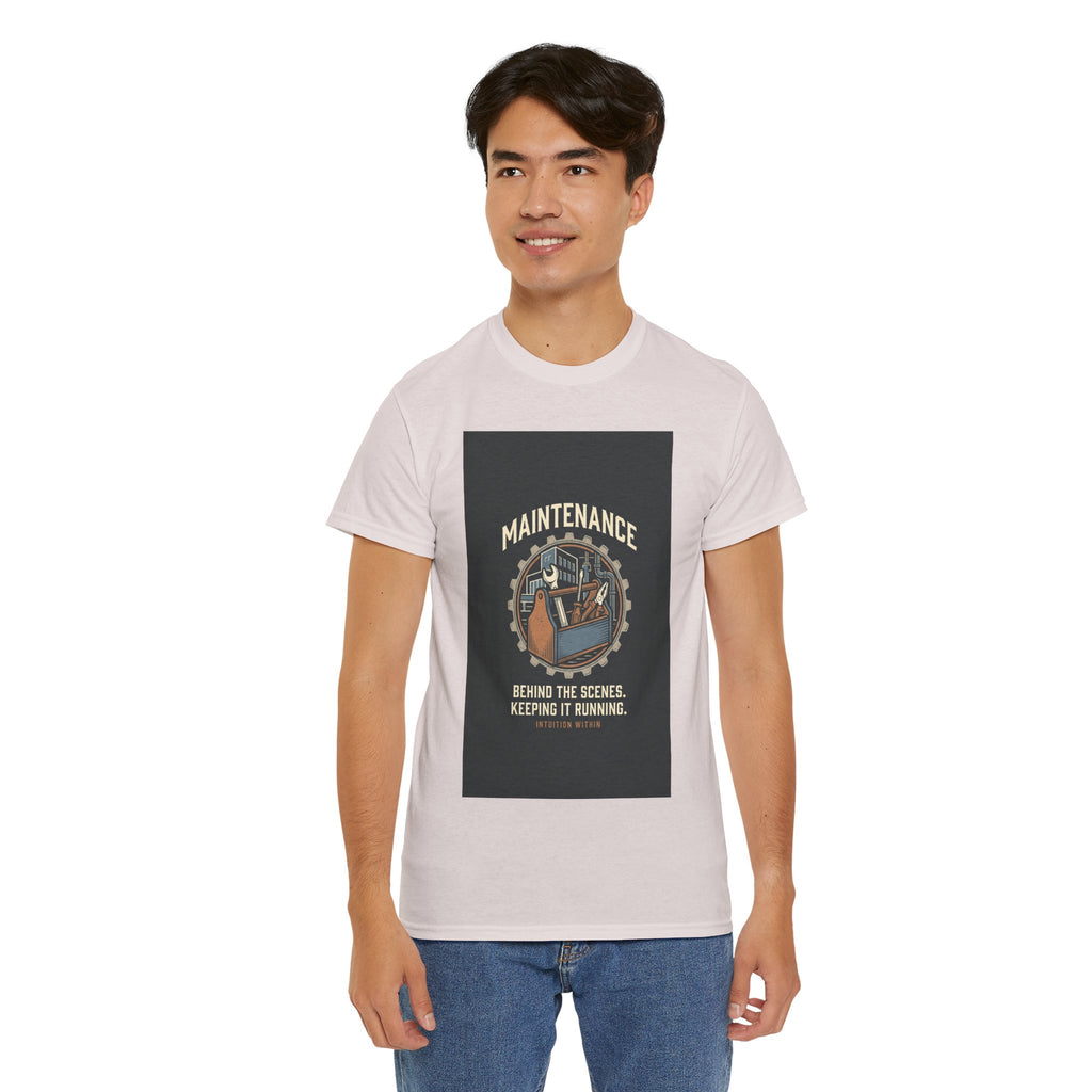 Keeping It Running Maintenance Worker T-Shirt