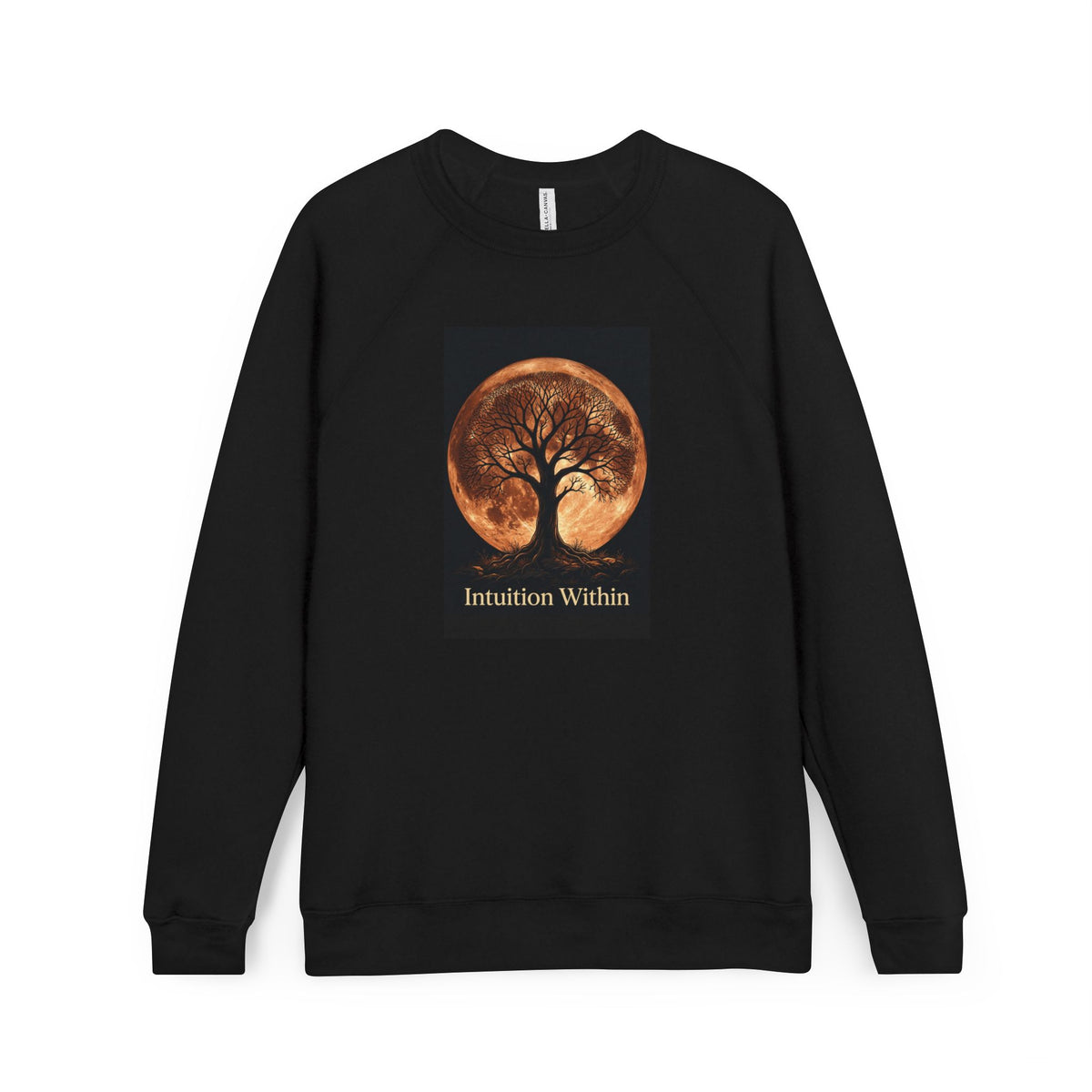 Tree Moon Raglan Sweatshirt | Intuition Within Signature Series
