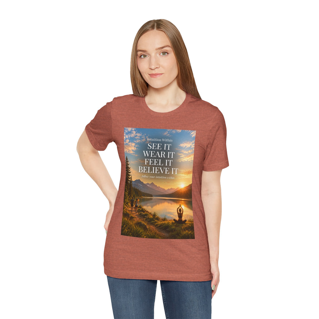 Intuition Within Signature Tee | Meditation Lake