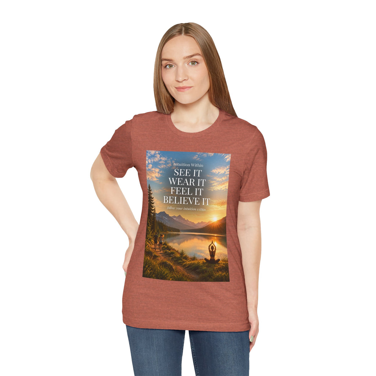 Intuition Within Signature Tee | Meditation Lake