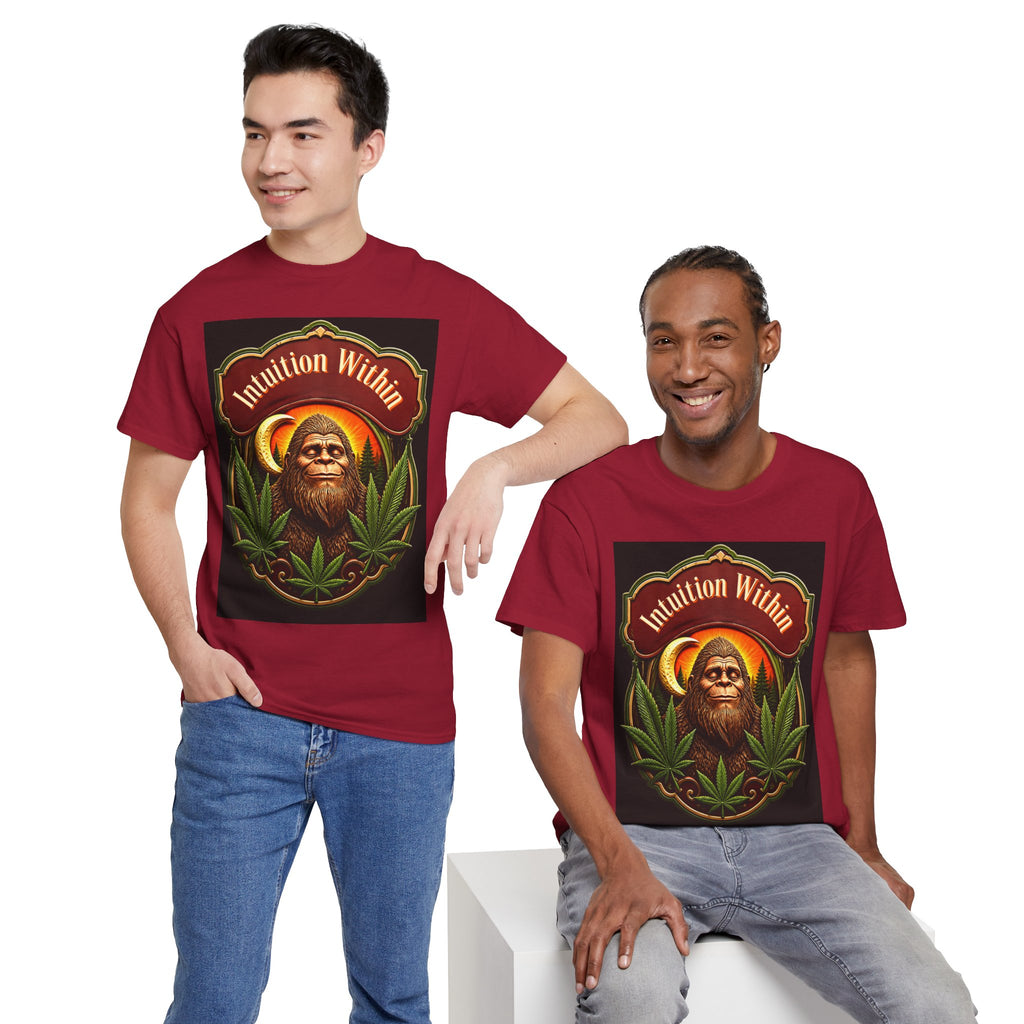 Bigfoot Crescent Moon Graphic Tee