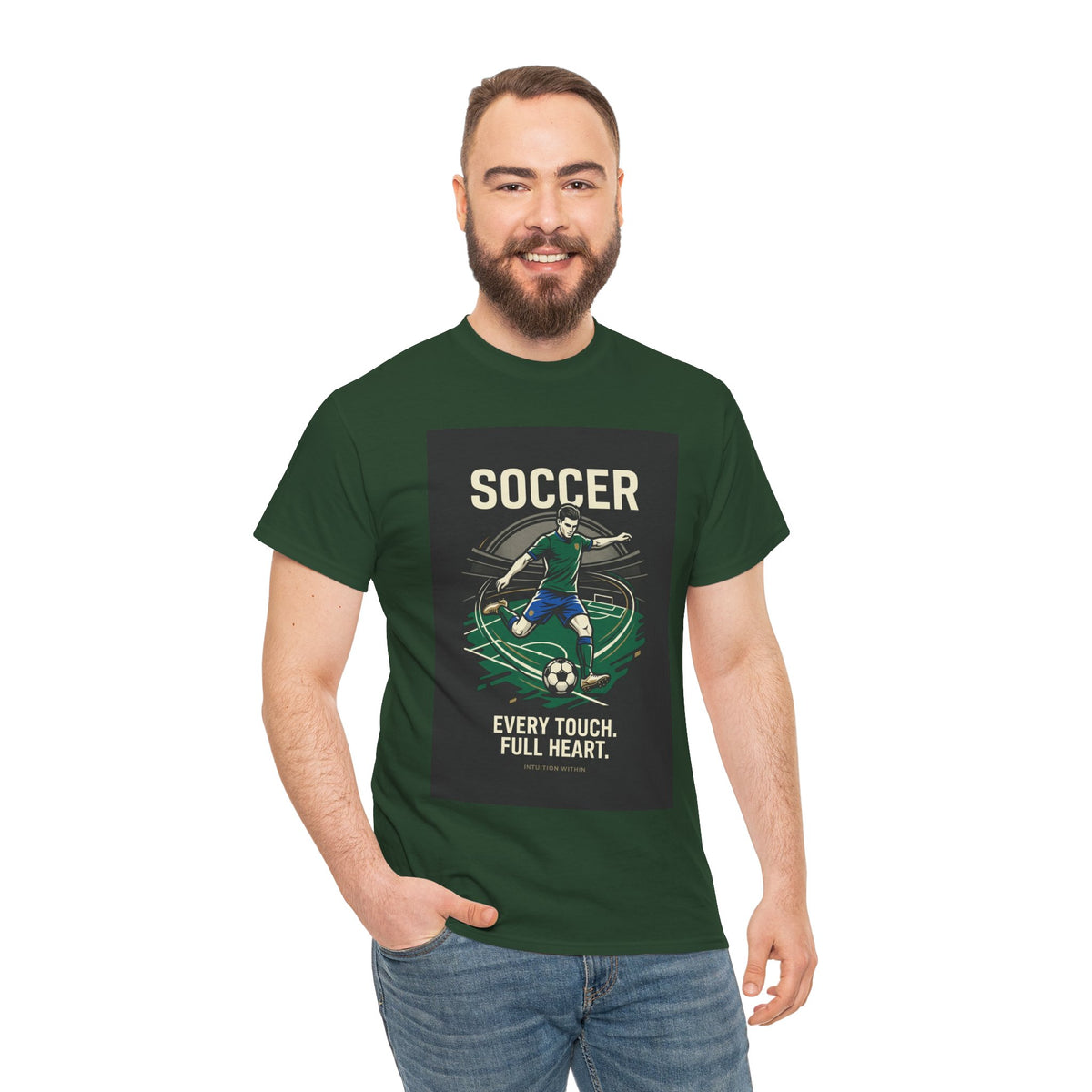 Every Touch, Full Heart Soccer T-Shirt
