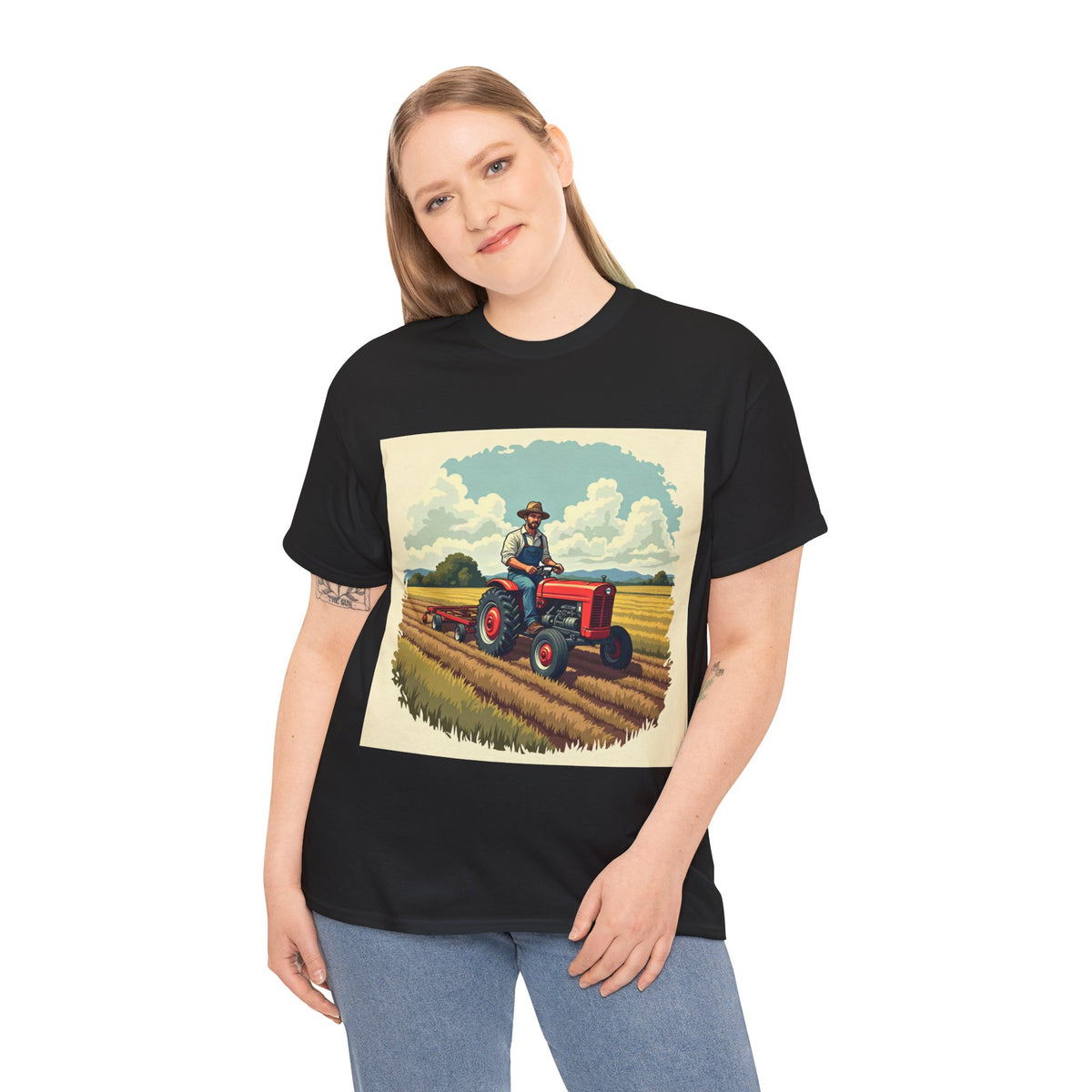 Farmer Vintage Tractor Tribute Tee