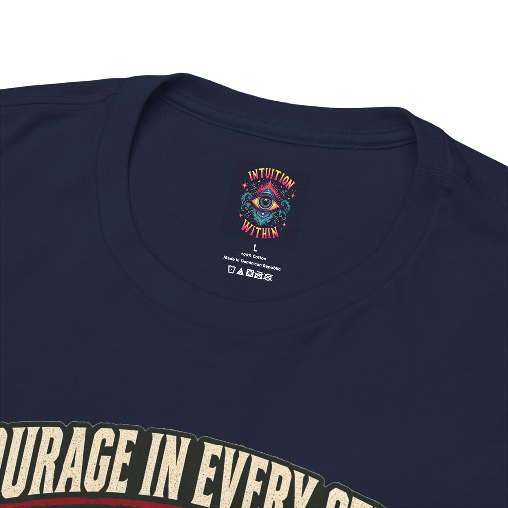 Courage in Every Step T-Shirt | Marines Tribute