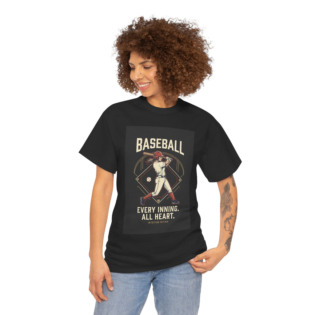 Every Inning, All Heart Baseball T-Shirt