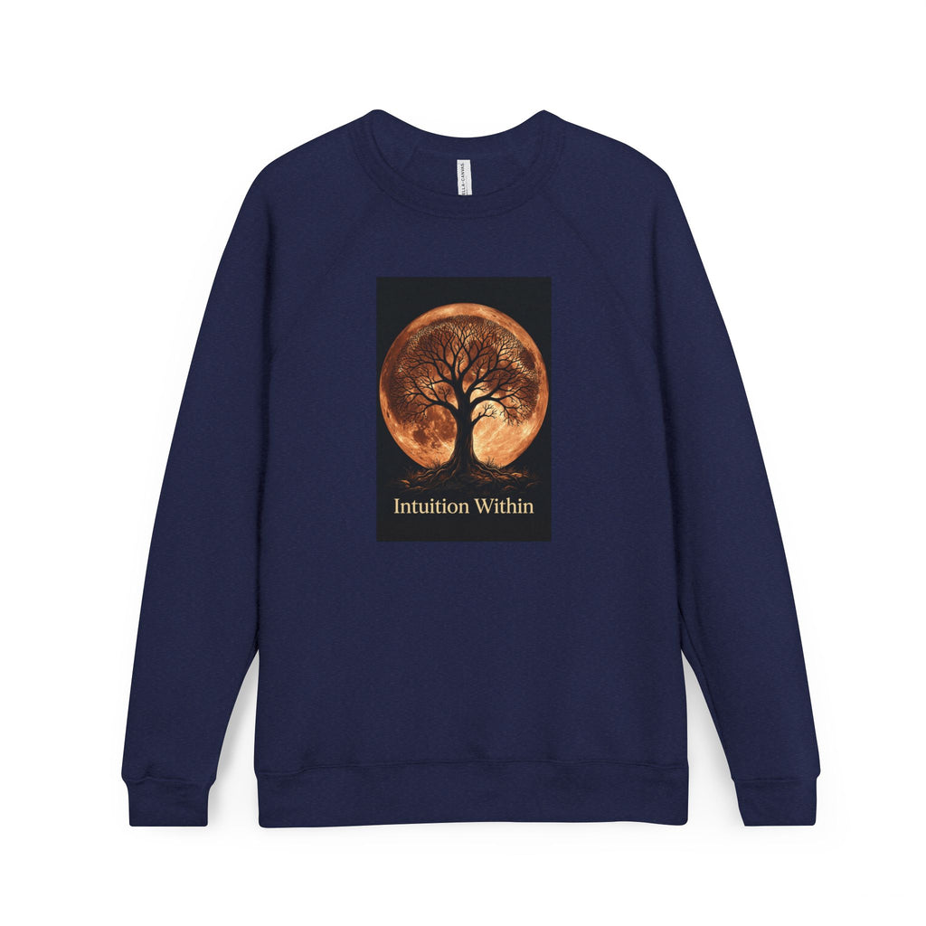 Tree Moon Raglan Sweatshirt | Intuition Within Signature Series