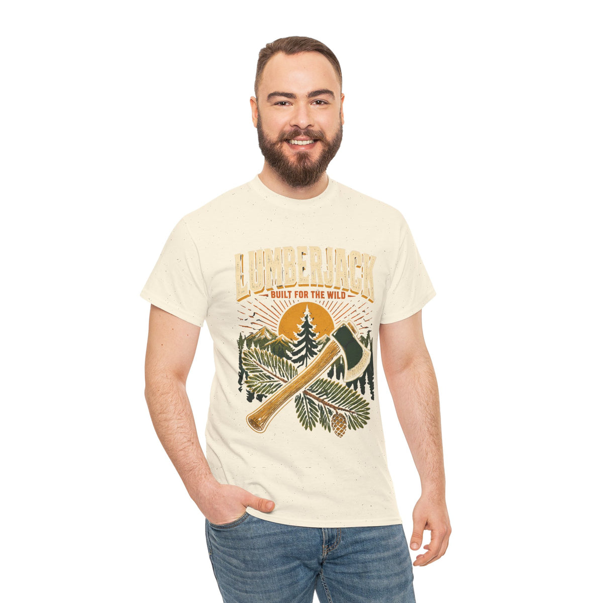 Lumberjack Built for the Wild Tribute Tee