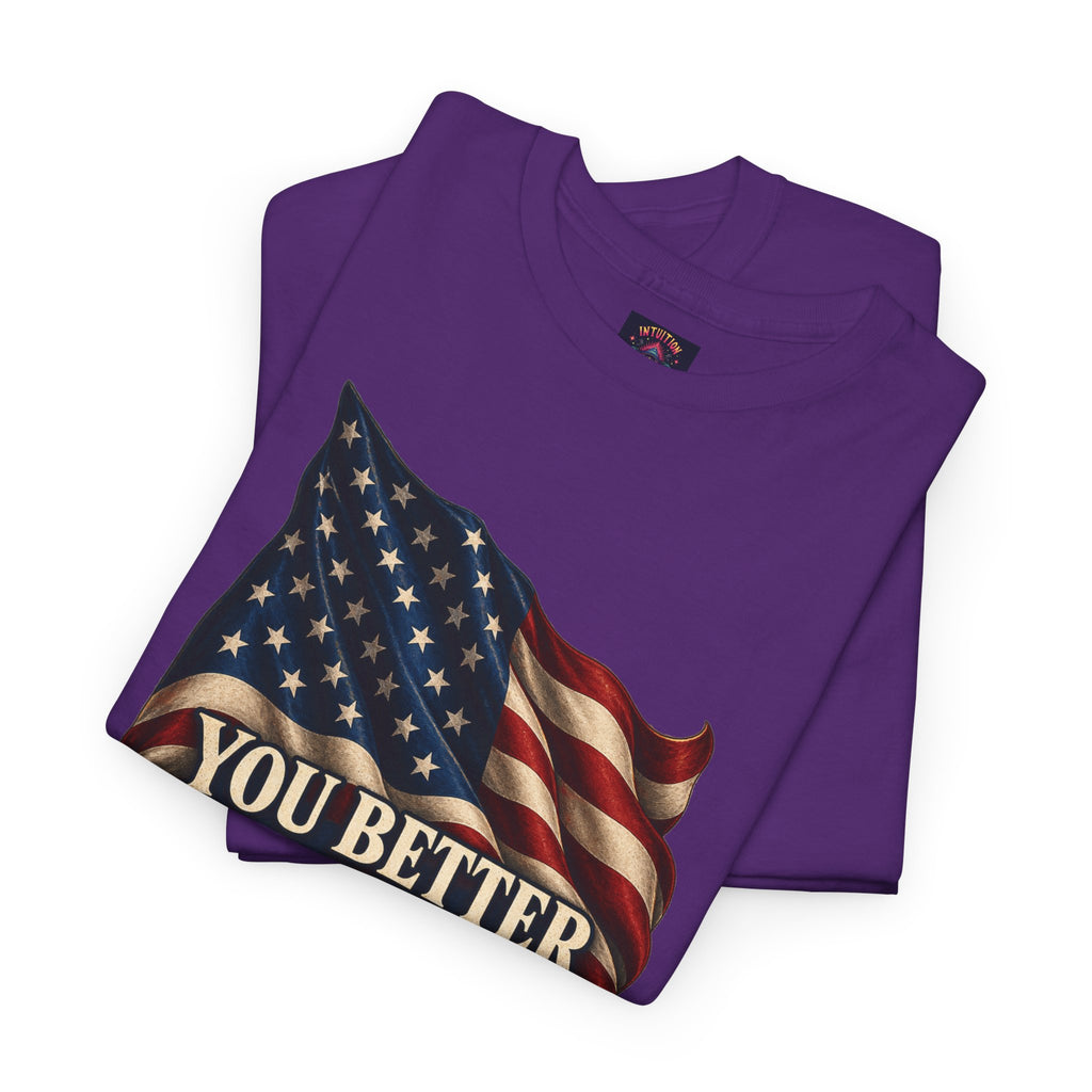 You Better Recognize American Flag T-Shirt | Patriotic Pride