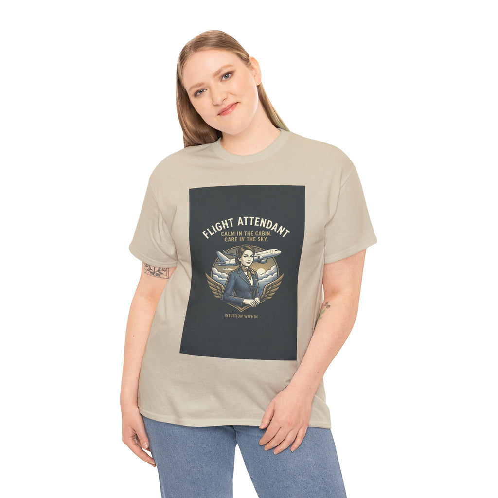 Flight Attendant T-Shirt | Calm in the Cabin