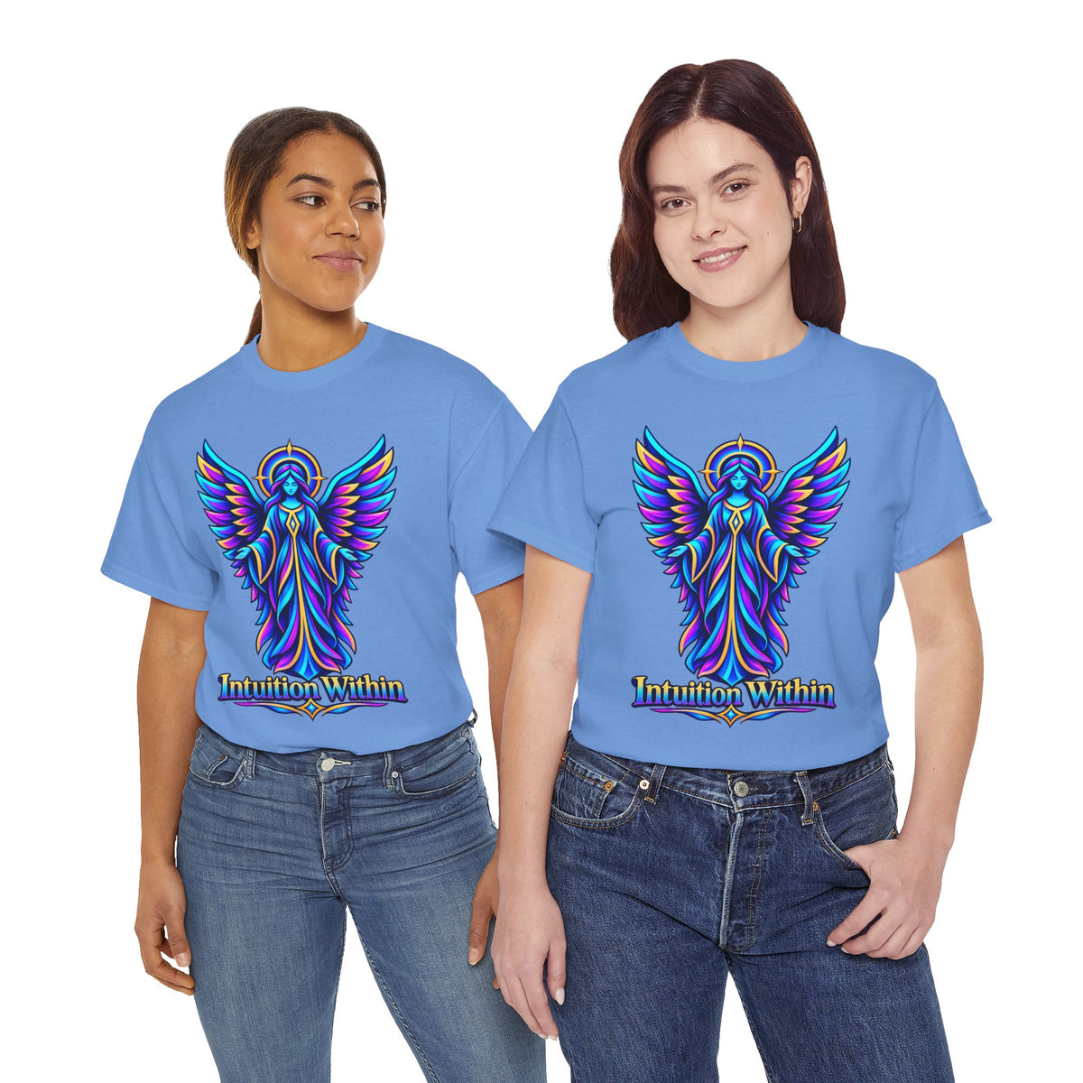 Intuition Within Angel Wings T-Shirt | Trust Your Inner Voice
