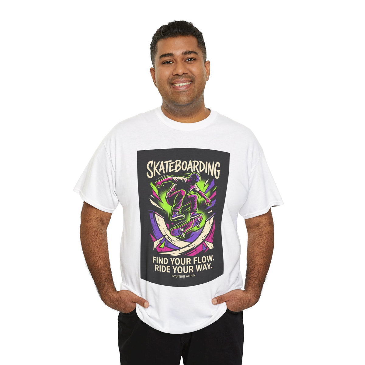 Find Your Flow Skateboarding T-Shirt