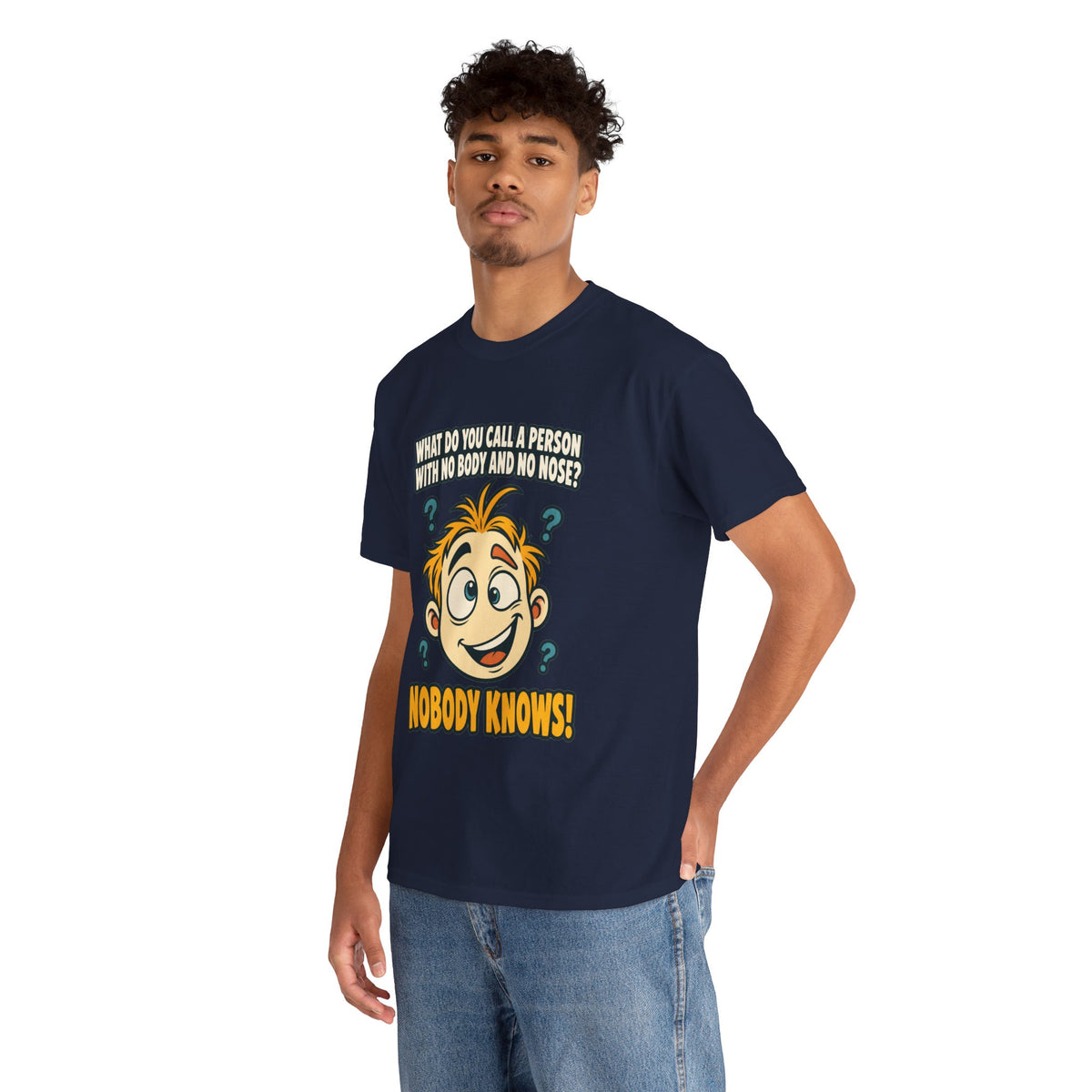 Nobody Knows! Funny Riddle T-Shirt