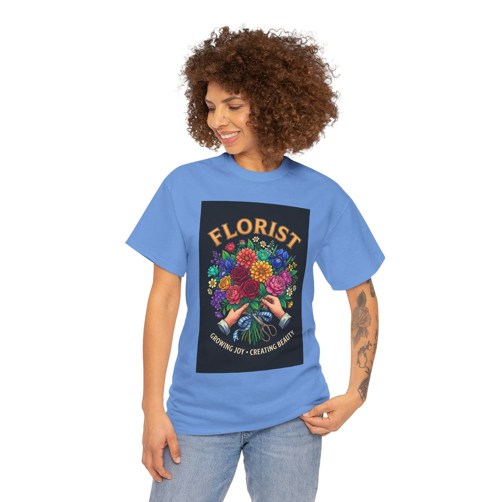 Growing Joy, Creating Beauty Florist T-Shirt