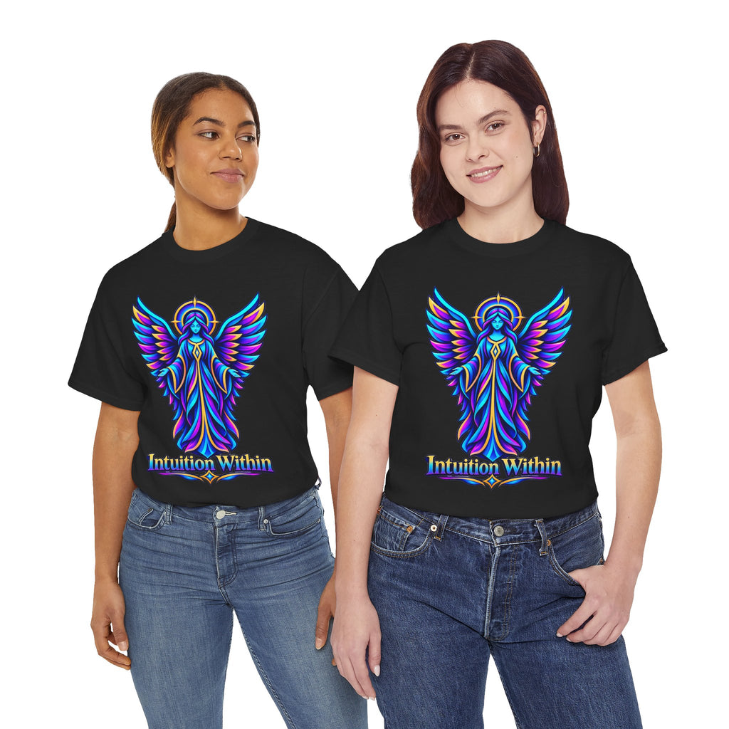 Intuition Within Angel Wings T-Shirt | Trust Your Inner Voice